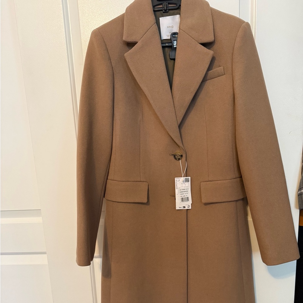 Mango Classic Brown Trench Coat